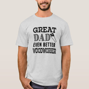 T-shirt Chemise drôle de grand travailleur du bois de pap