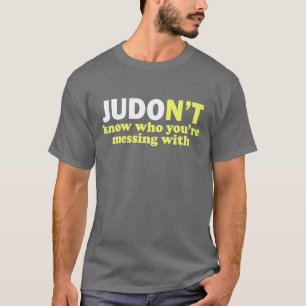 T-shirt Chemise drôle de judo