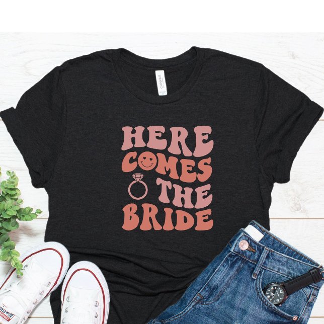 T-shirt Chemise drôle de mariée pour enterrement de vie de (Créateur téléchargé)