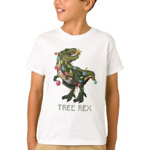 Chemise drôle de Noël de dinosaure