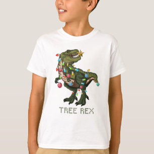 T-shirt Chemise drôle de Noël de dinosaure