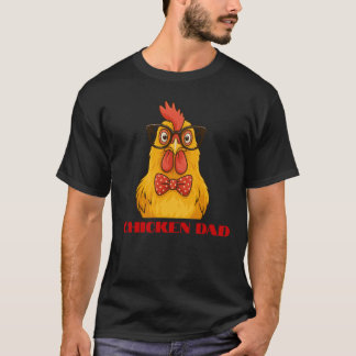 T-shirt Chemise Drôle de Papa Poule – Cadeau pour fiers pr