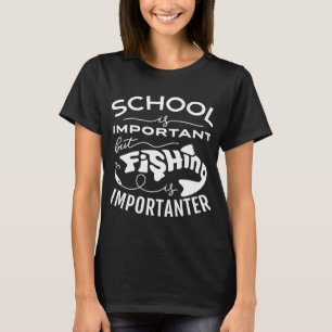 T-shirt Chemise drôle de pêche minimaliste - Citation plus