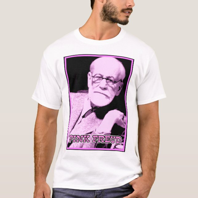 T-shirt Chemise drôle de Pink Freud (Devant)