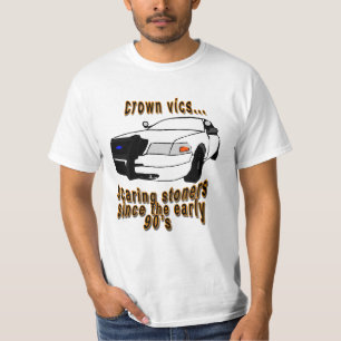 T-shirt Chemise drôle de police - remake