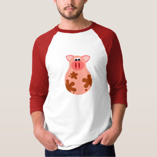 T-shirt Chemise drôle de porc