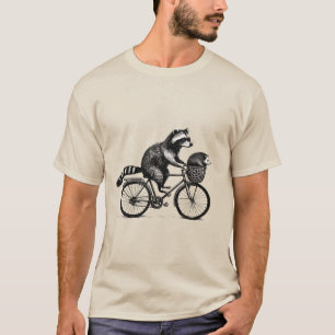 T-shirt Chemise drôle de Raton Laveur & Opossum Meme - Cad