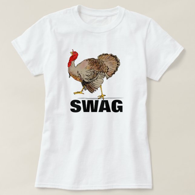 T-shirt Chemise drôle de thanksgiving de butin de la (Design devant)