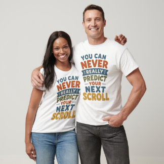 T-shirt Chemise drôle d'humour Doomscrolling pour les médi