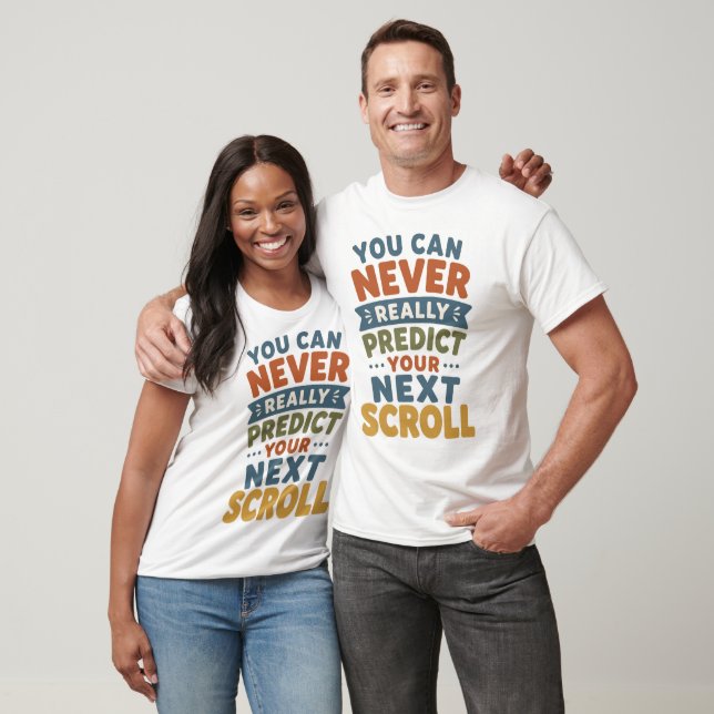 T-shirt Chemise drôle d'humour Doomscrolling pour les médi (Unisexe)