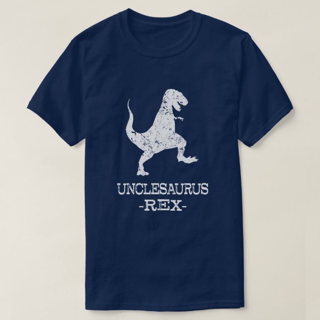 T-shirt Chemise drôle d'oncle d'Unclesaurus Rex (Design devant)