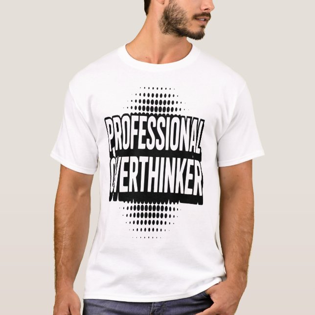 T-shirt Chemise drôle et identifiable « Surpenseur profess (Devant)