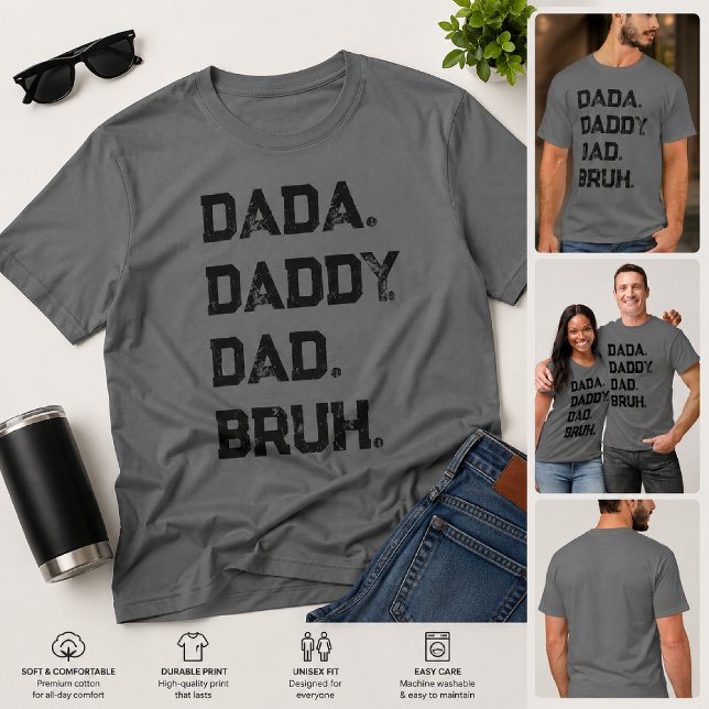 T-shirt Chemise drôle - PAPA BRUCH (Créateur téléchargé)