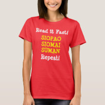 Chemise drôle philippine customisée