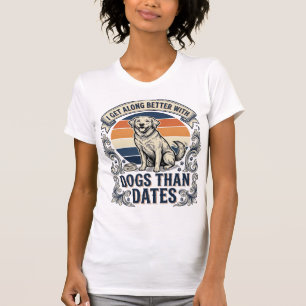 T-shirt Chemise drôle pour amateur de chien Citation de gr