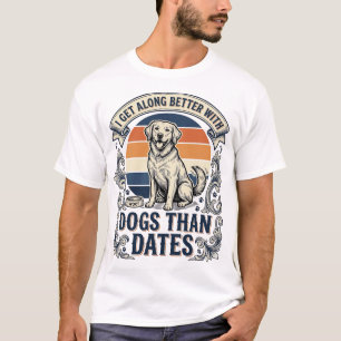 T-shirt Chemise drôle pour amateur de chien Citation de gr