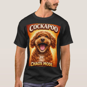 T-shirt Chemise drôle pour amateur de chien en mode chaos 