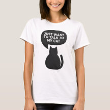 Chemise drôle pour chat et anxiété sociale | Cadea