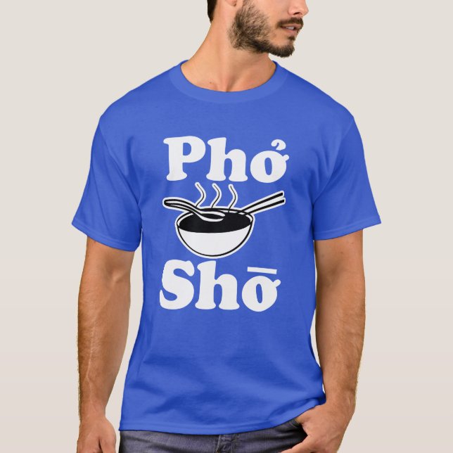 T-shirt Chemise drôle pour hommes de Pho Sho (Devant)