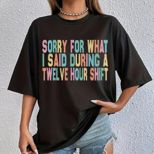 T-shirt Chemise drôle pour infirmière, Cadeau pour infirmi