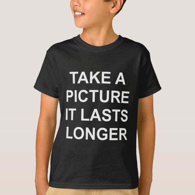 T-shirt Chemise drôle Prends-le Dure Plus Longtemps Sarcas (Devant)
