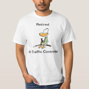 T-shirt Chemise drôle retirée de contrôleur de la