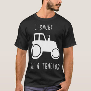 T-shirt Chemise drôle ronfle
