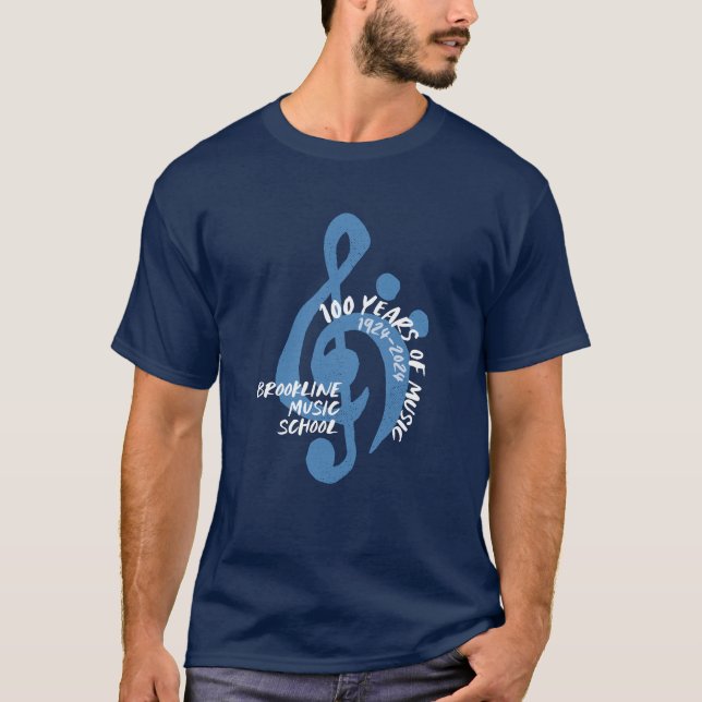 T-shirt Chemise du 100e anniversaire de la BMS (Devant)