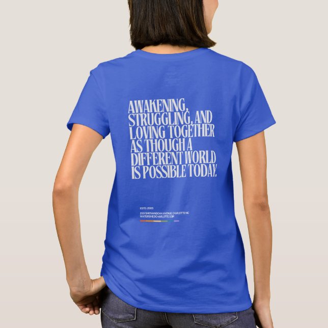 T-shirt Chemise du 20e anniversaire W (Dos)