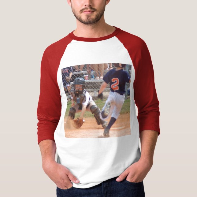 T-shirt Chemise du base-ball de Joe (Devant)
