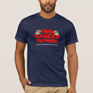 T-shirt Chemise du BBQ des hommes