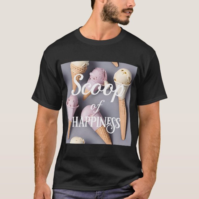 T-shirt Chemise du bonheur (Devant)