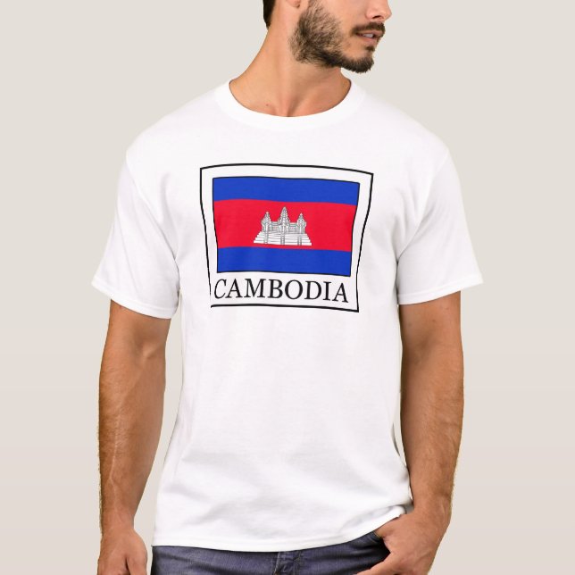 T-shirt Chemise du Cambodge (Devant)