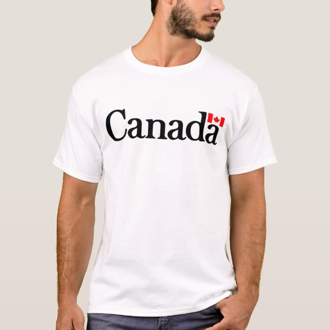 T-shirt Chemise du Canada (Devant)