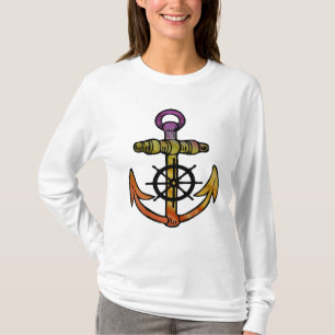 T-shirt Chemise du canotage des femmes