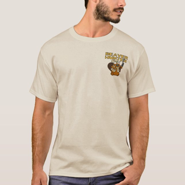 T-shirt Chemise du chasseur 2 de castor (Devant)