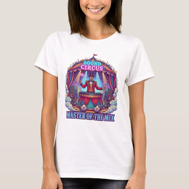 T-shirt Chemise du Cirque DJ Ringmaster (Devant)