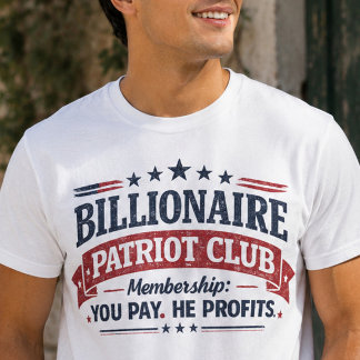 T-shirt Chemise du Club des Patriotes Milliardaires