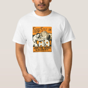 T-shirt Chemise du colt WWI Gettysburg de camp