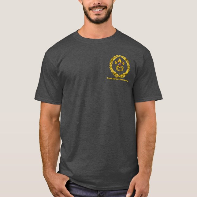 T-shirt Chemise du commissaire de district de la Trinité (Devant)