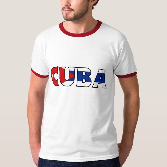 T-shirt Chemise du Cuba (Devant)