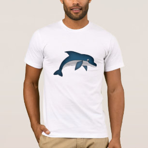 T-shirt Chemise du dauphin des hommes