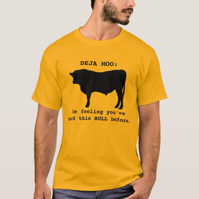 T-shirt Chemise du deja vu de MOO de Deja pas (Devant)