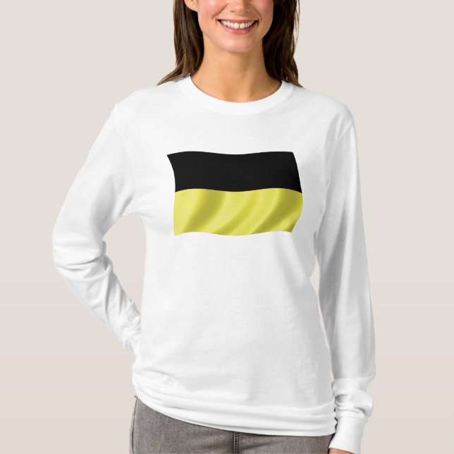 T-shirt Chemise du drapeau cachoube (Devant)