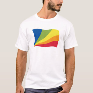 T-shirt Chemise du drapeau de la Langue Franca Nova