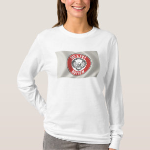 T-shirt Chemise du drapeau de la Nation Sac & Fox (Oklahom
