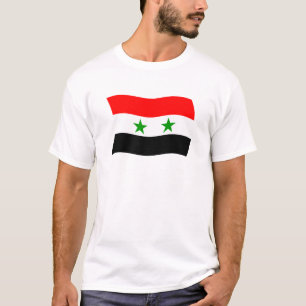 T-shirt Chemise du drapeau de la Syrie