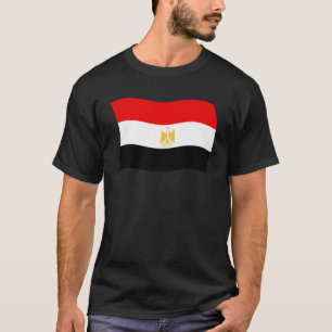 T-shirt Chemise du drapeau de l'Égypte