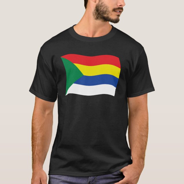 T-shirt Chemise du drapeau druze (Devant)