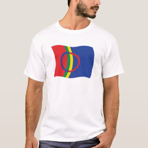 T-shirt Chemise du drapeau du peuple Sami